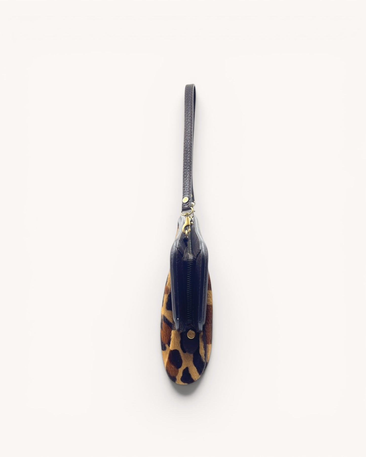 Vintage Celine Leopard Ponyhair Shoulder Bag