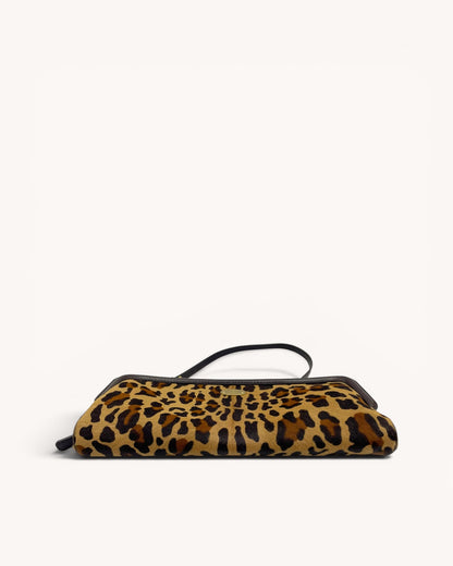Vintage Celine Leopard Ponyhair Shoulder Bag