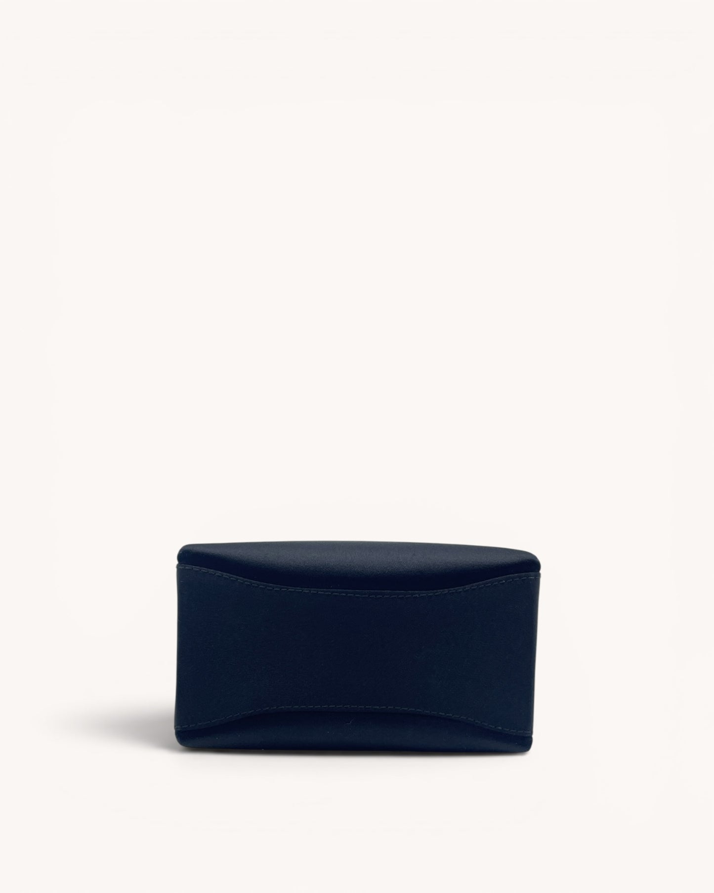 Vintage Gucci Black Satin Evening Bag